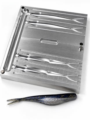 5" Winged Jerkbait 2 Cavity Mold