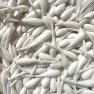 2" Stinger Jig 100ct - Pearl White