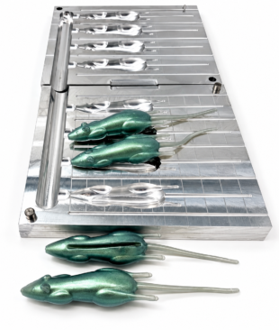 5" Rat 4 Cavity Mold