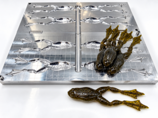 6" Croak N Choke 4 Cavity Mold