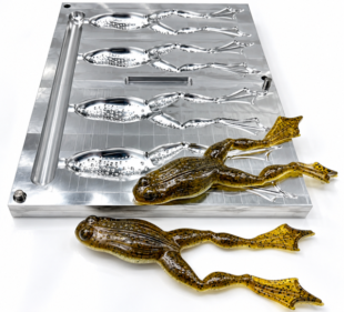7" Croak N Choke 2 Cavity Mold
